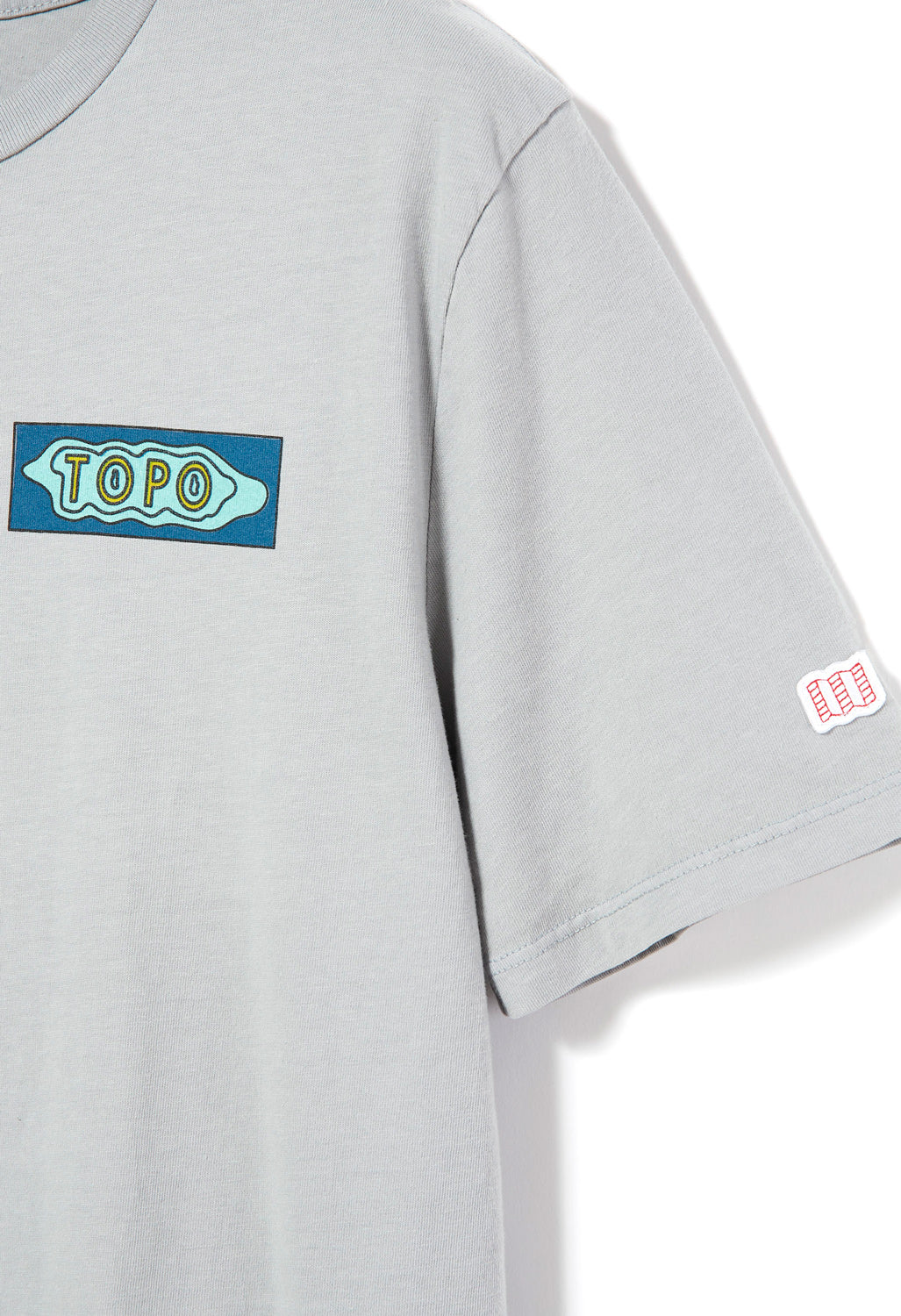 Topo Designs Men's Geographic Tee - Grey