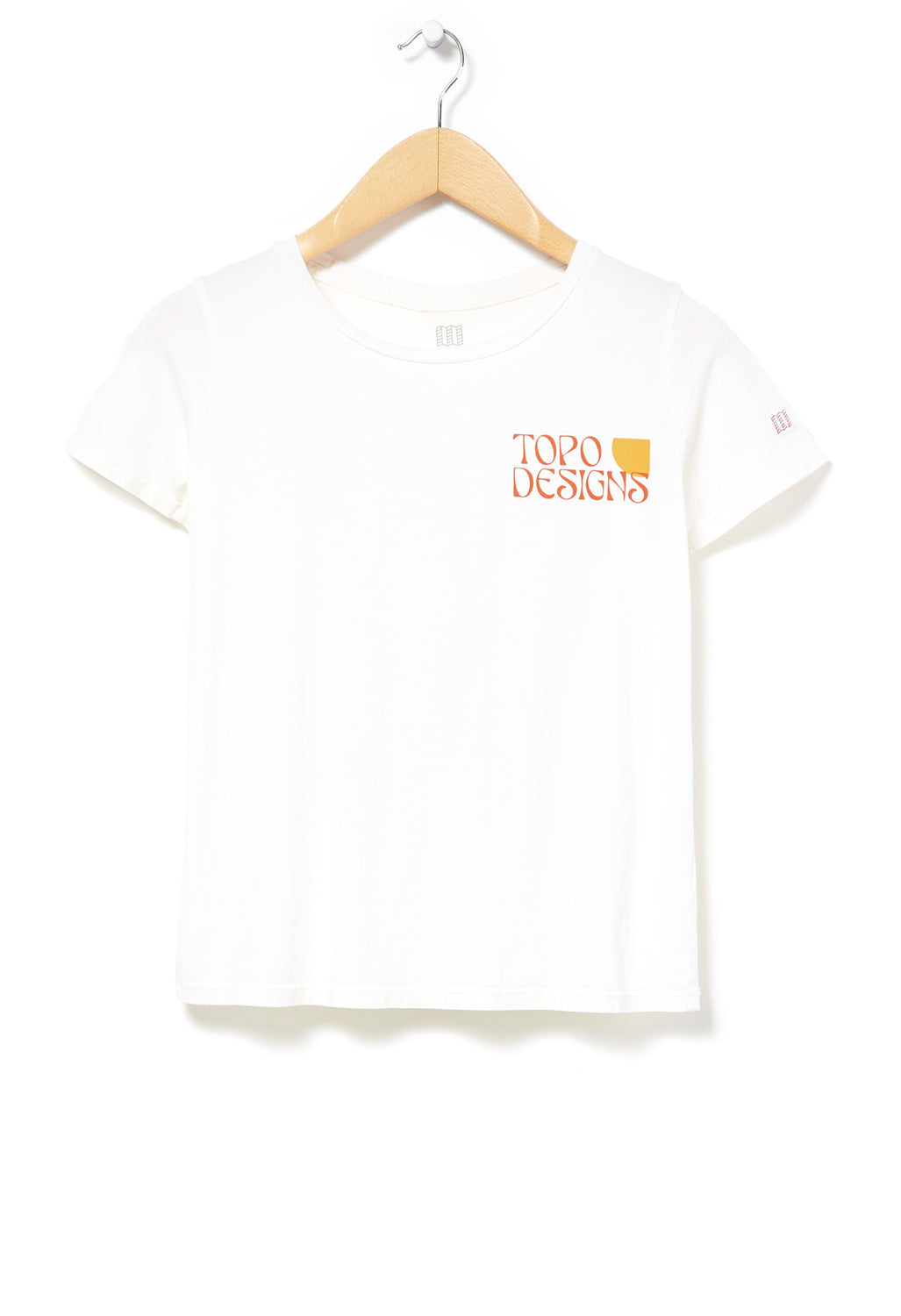 Topo Designs Women's Canyons Tee - Natural