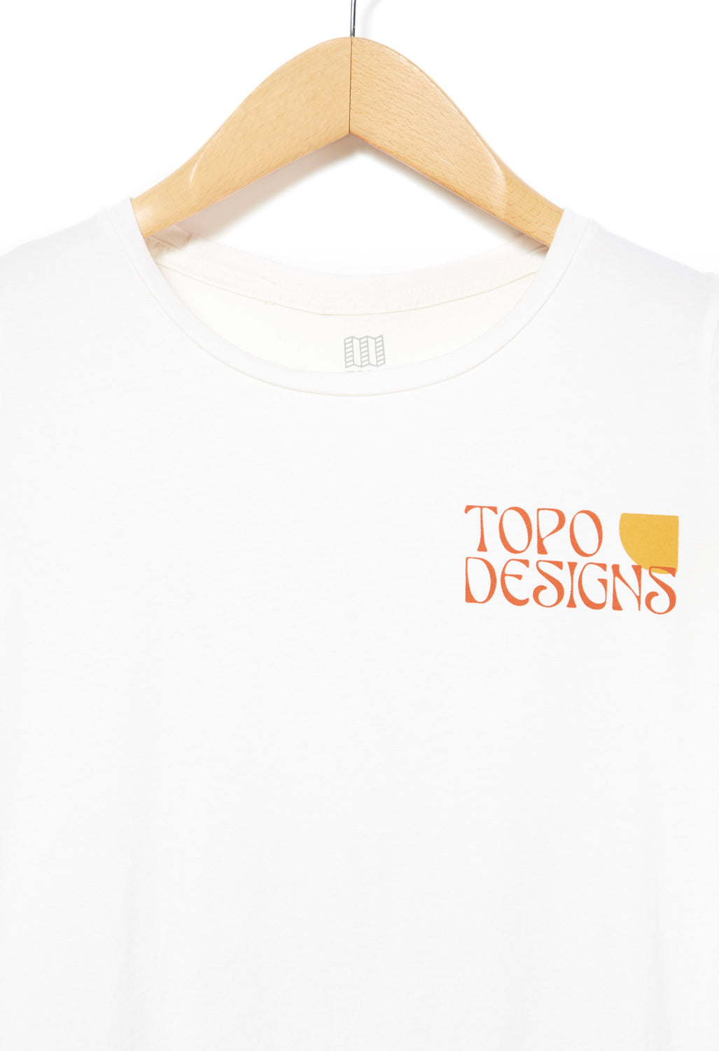Topo Designs Women's Canyons Tee - Natural