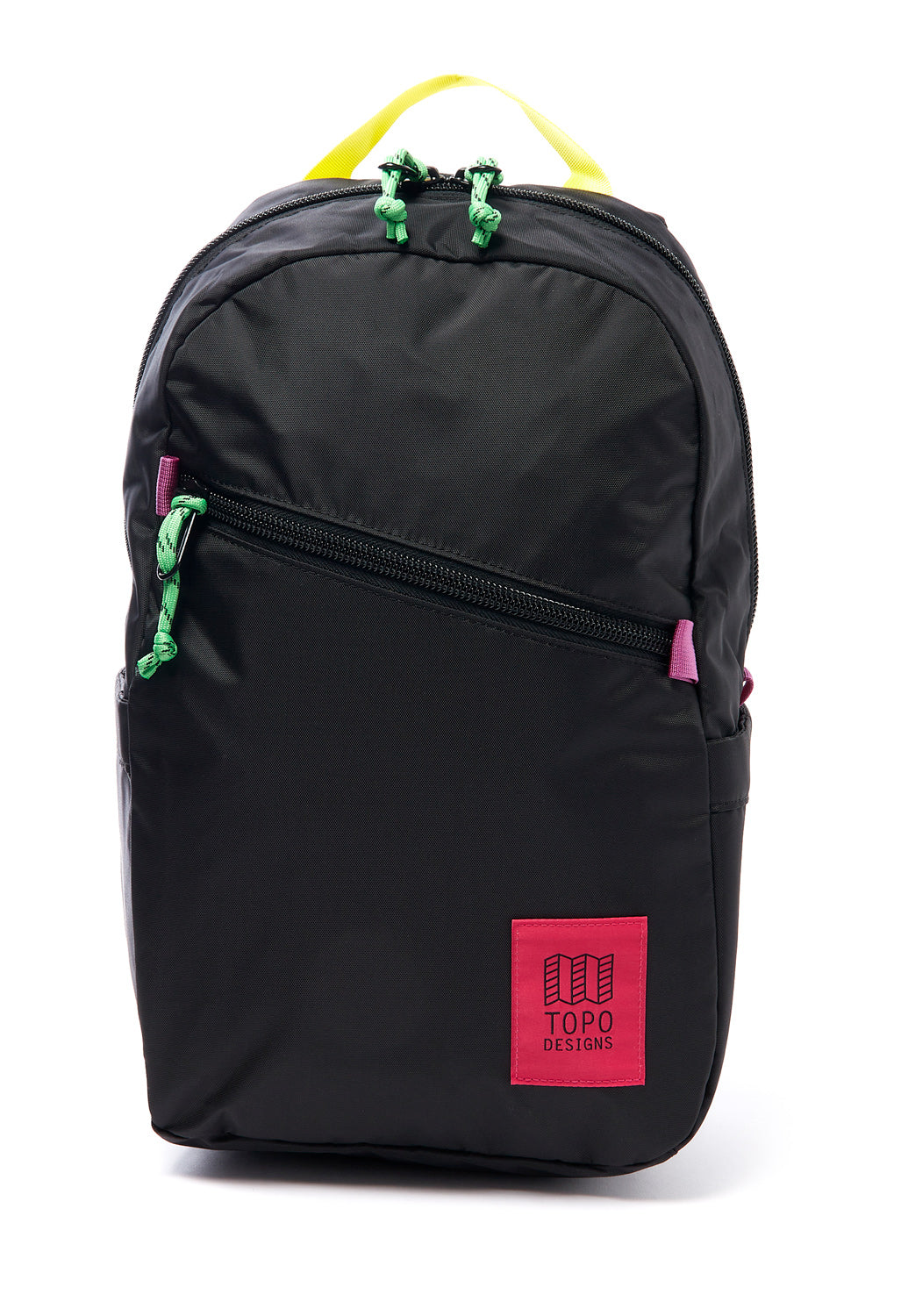 Topo Designs Light Pack - Black / Pink