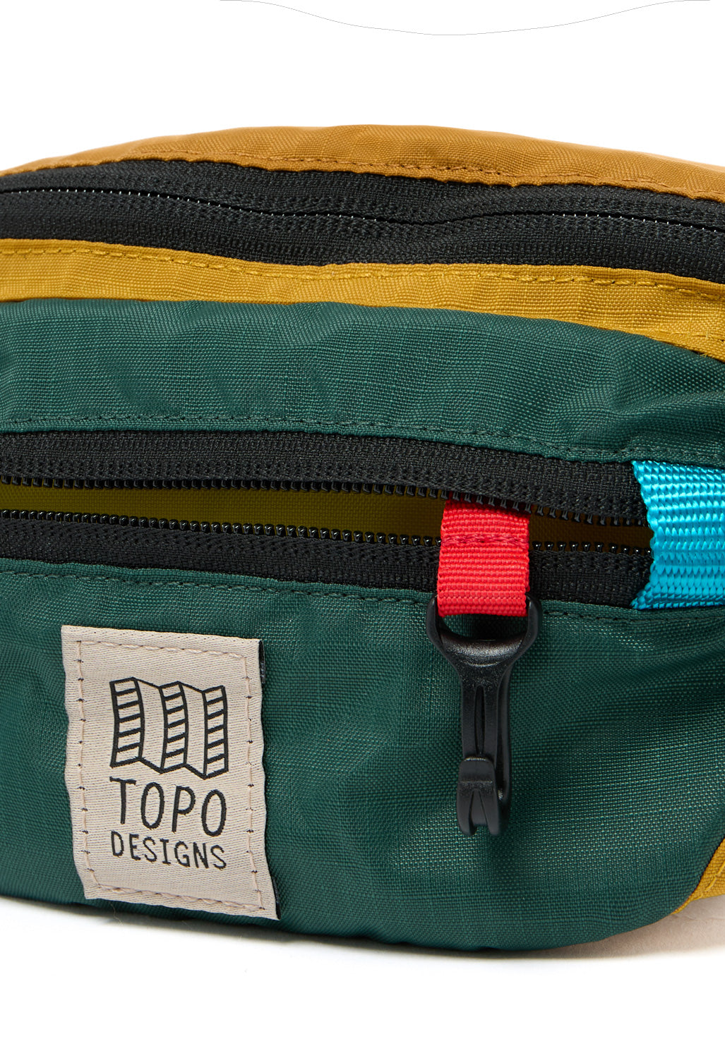 Topo Designs Mountain Waist Pack - Mustard / Forest