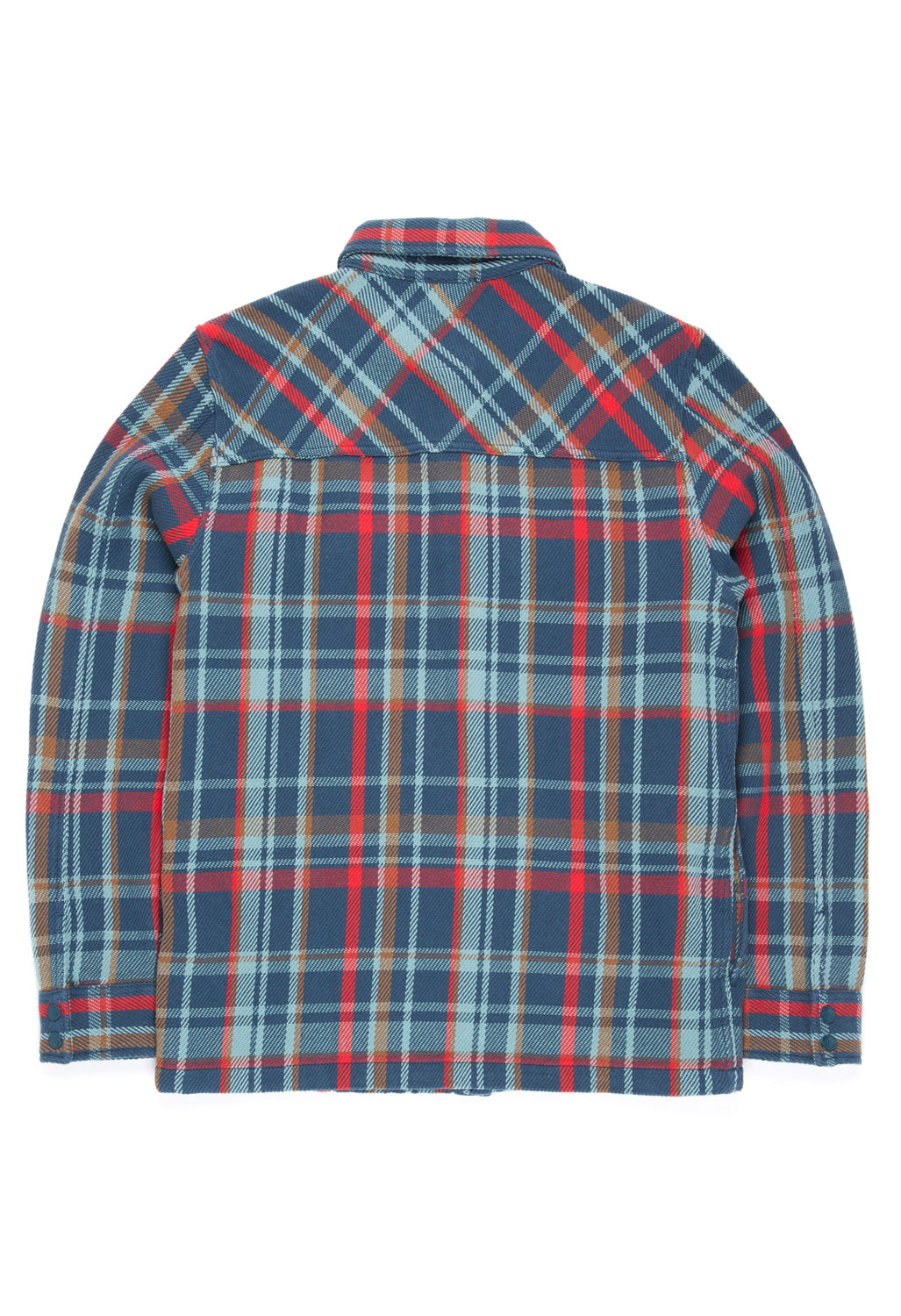 Topo Designs Men's Mountain Shirt Jacket - Pond Blue Multi Plaid