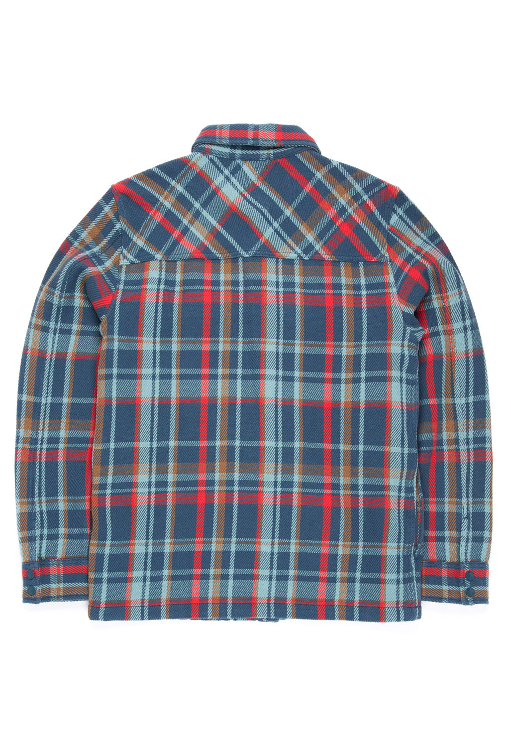Topo Designs Men's Mountain Shirt Jacket - Pond Blue Multi Plaid