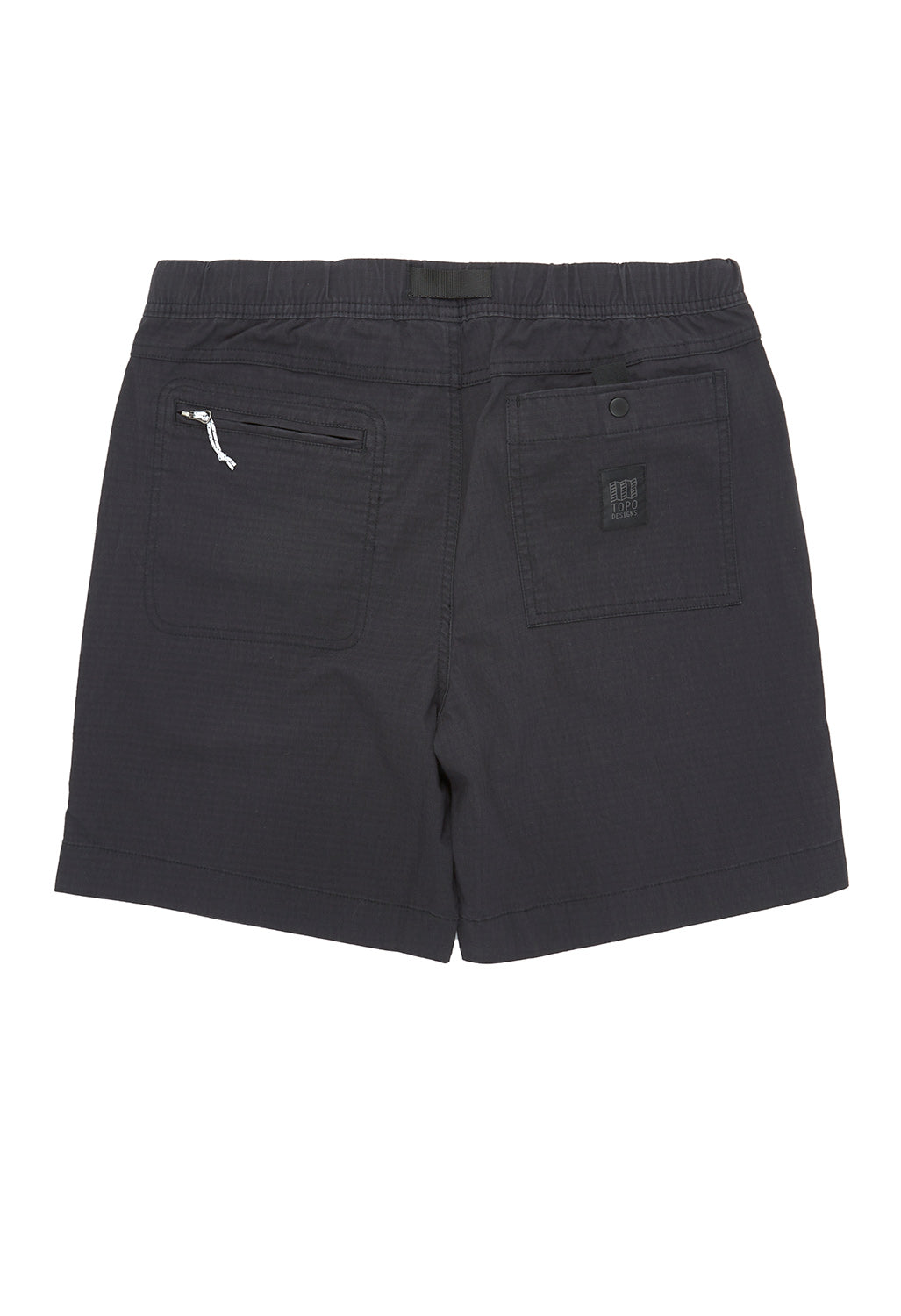 Topo Designs Men's Mountain Shorts Ripstop - Black