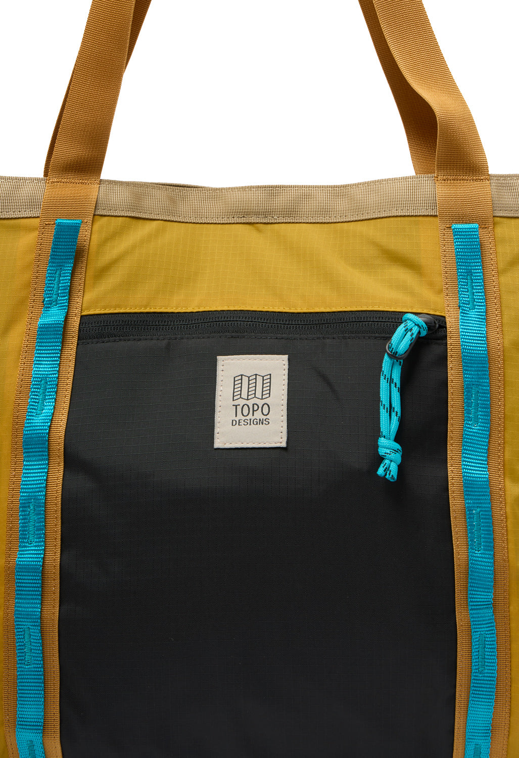 Topo Designs Mountain Utility Tote - Mustard / Forest