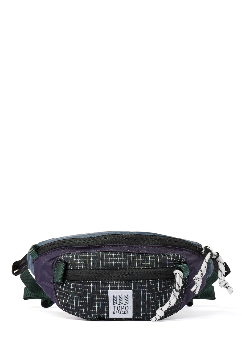 Topo Designs Mountain Waist Pack - Nightshade / Grid