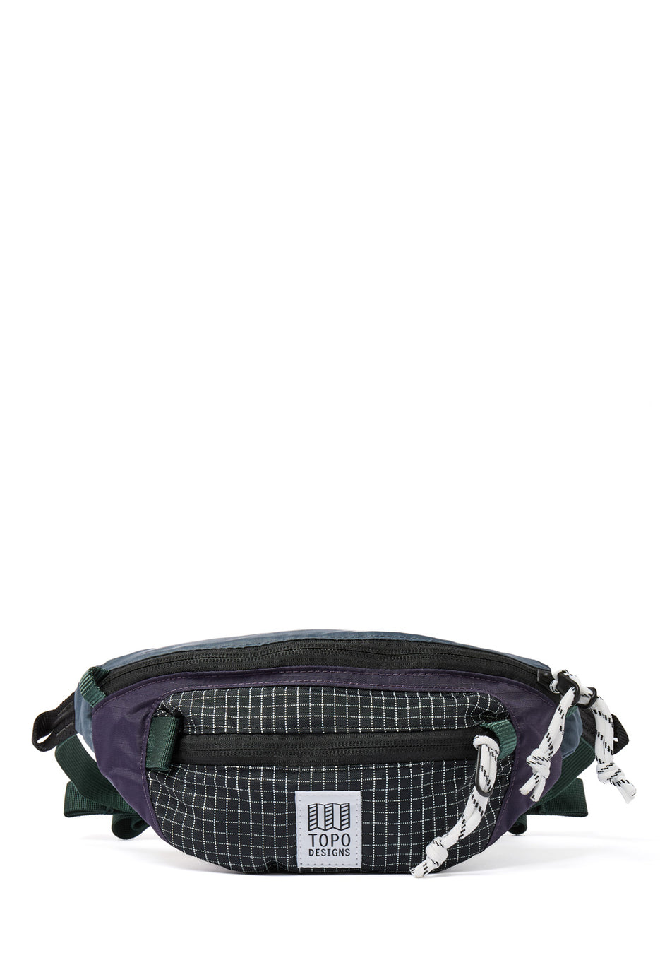 Topo Designs Mountain Waist Pack - Nightshade / Grid