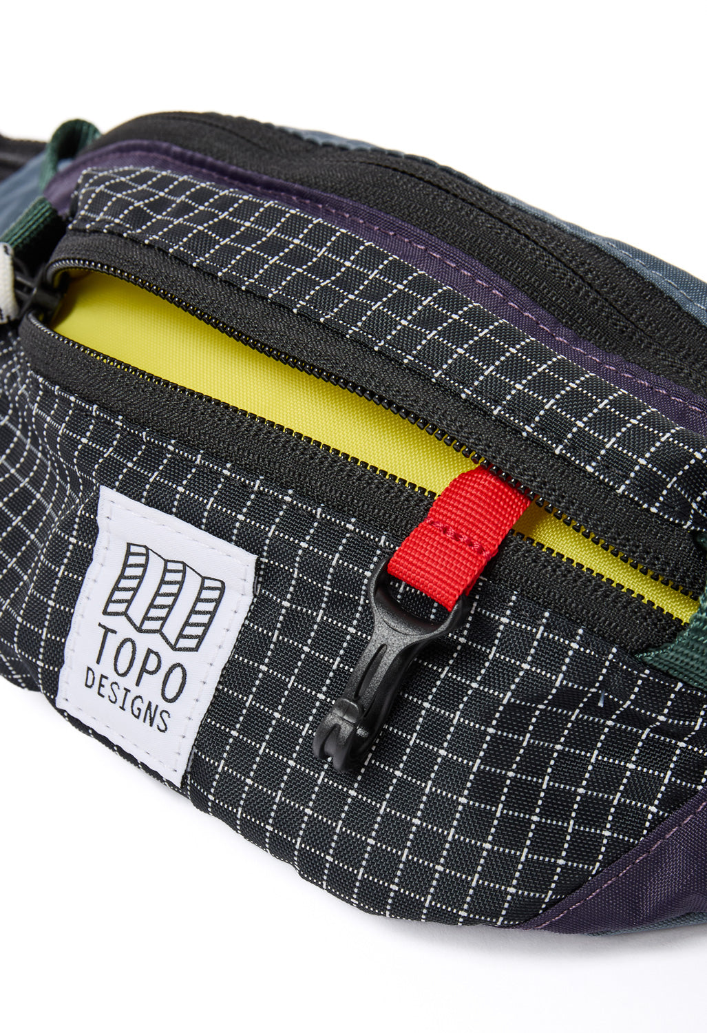 Topo Designs Mountain Waist Pack - Nightshade / Grid