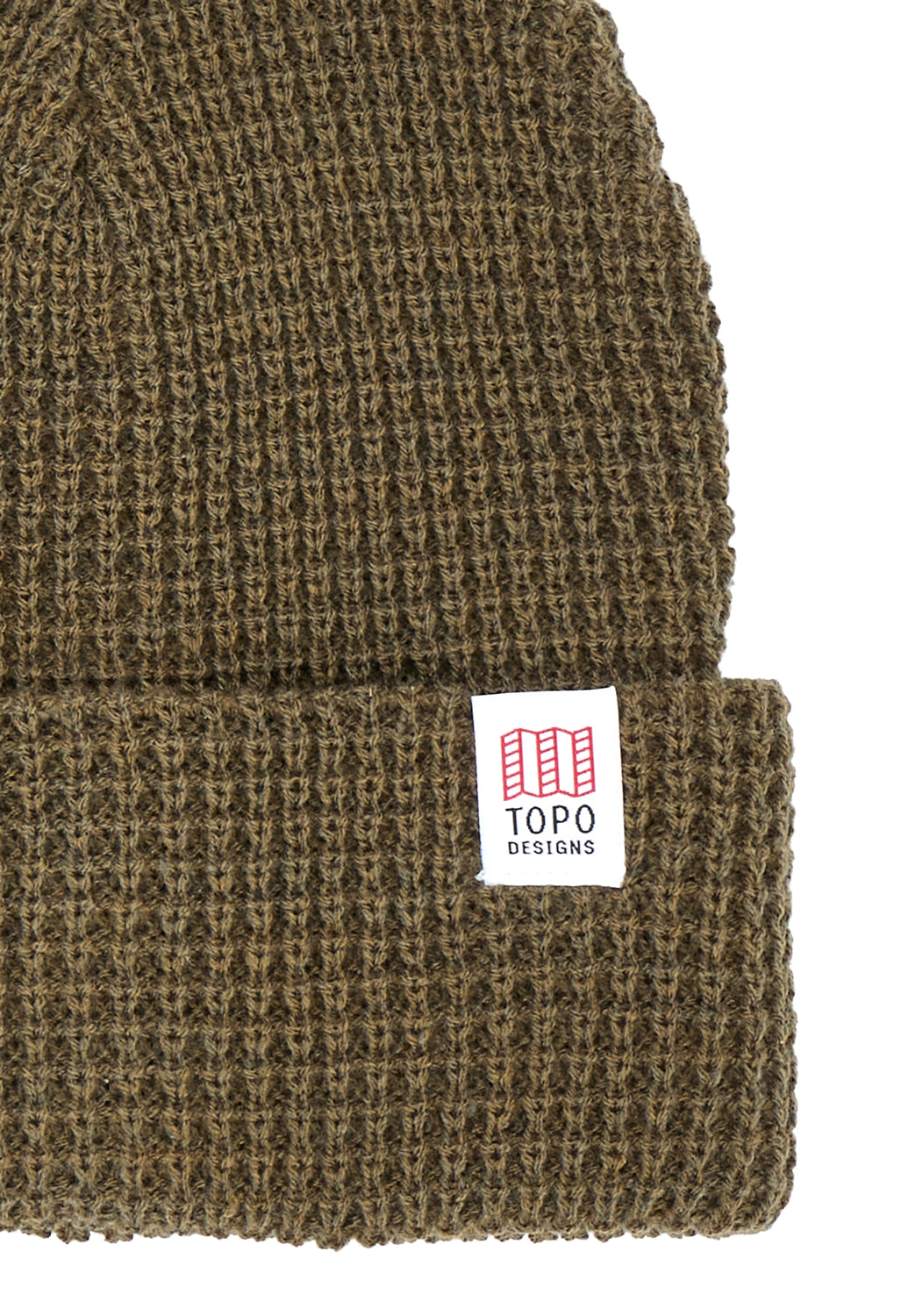 Topo Designs Waffle Knit Beanie - Beetle