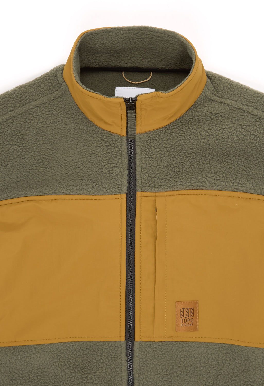 Topo Designs Men's Summit Rise Full Zip Jacket - Beetle / Dark Khaki