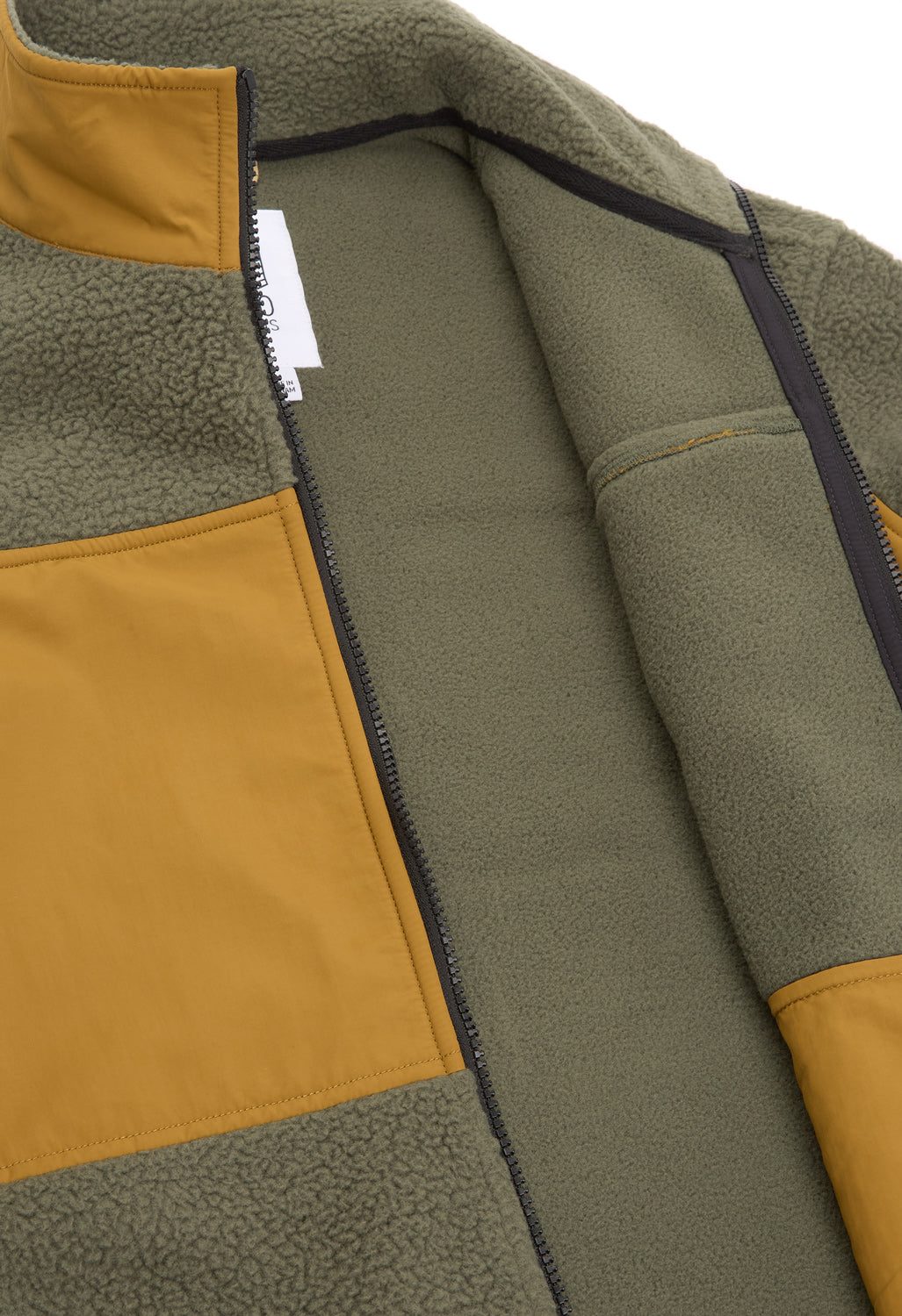 Topo Designs Men's Summit Rise Full Zip Jacket - Beetle / Dark Khaki