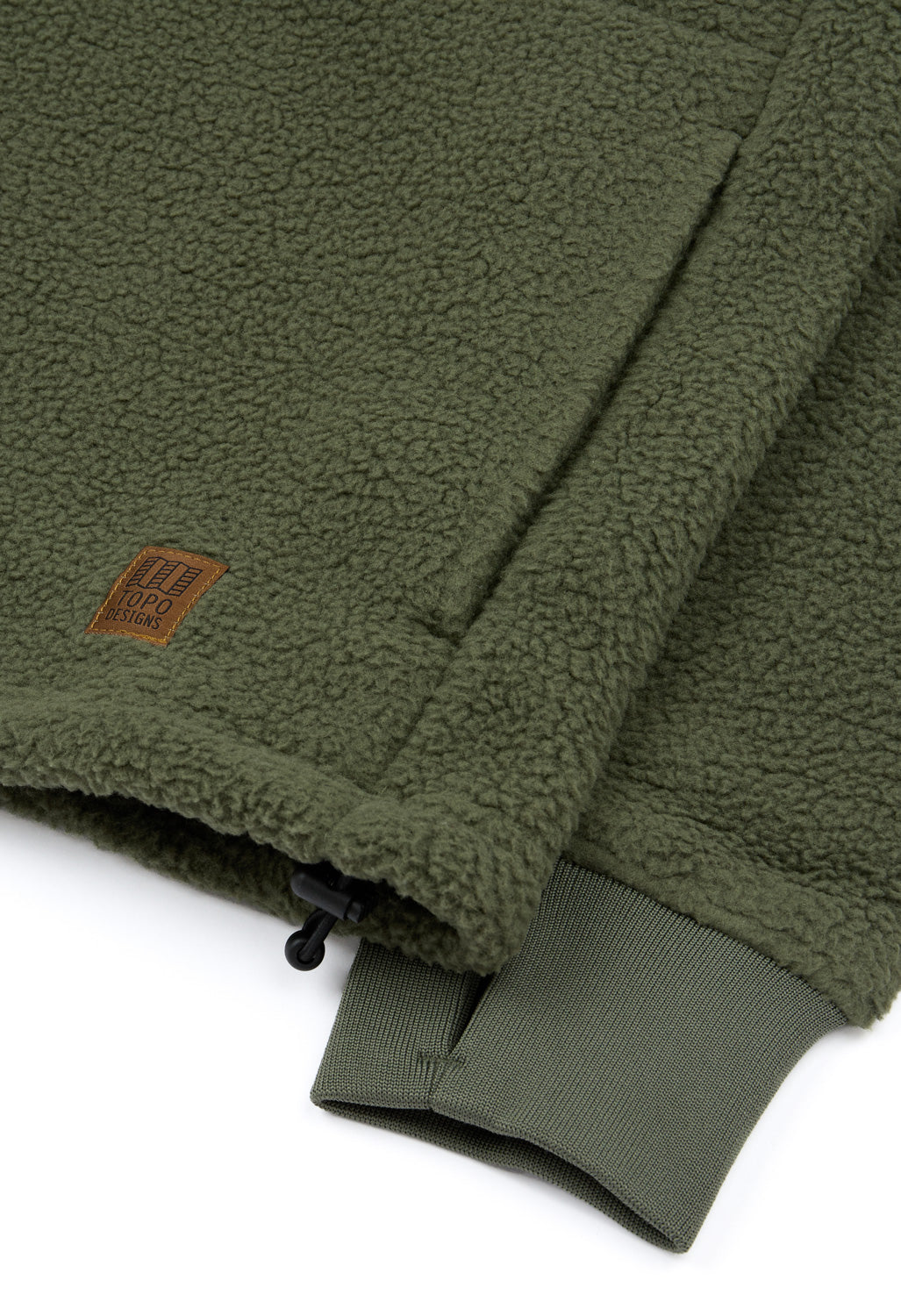 Topo Designs Mountain Fleece Crewneck - Beetle