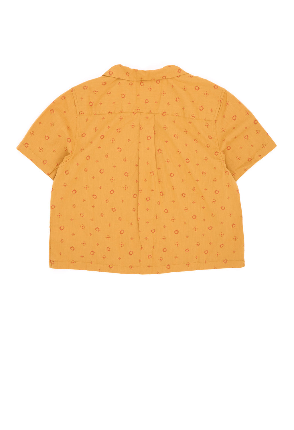 Topo Designs Women's Daytripper Shirt - Tossed Motif Goldenrod