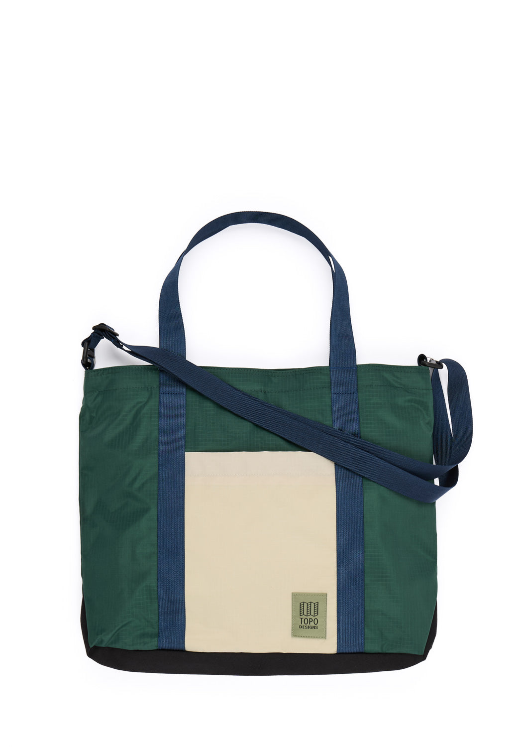 Topo Designs Mountain Essential Tote - Forest / Bone White