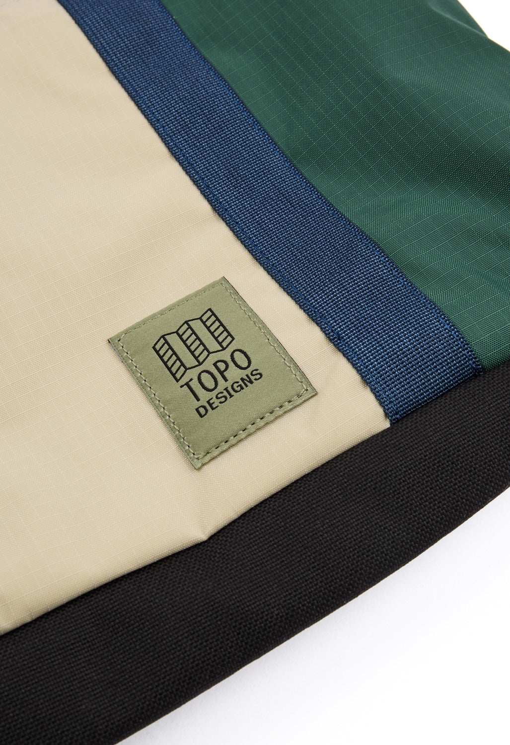 Topo Designs Mountain Essential Tote - Forest / Bone White