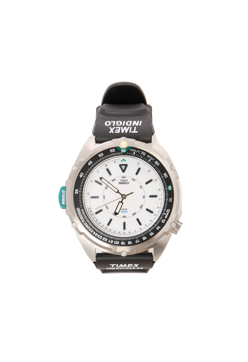 Timex Diver Reissue Watch Stainless Steel White Black