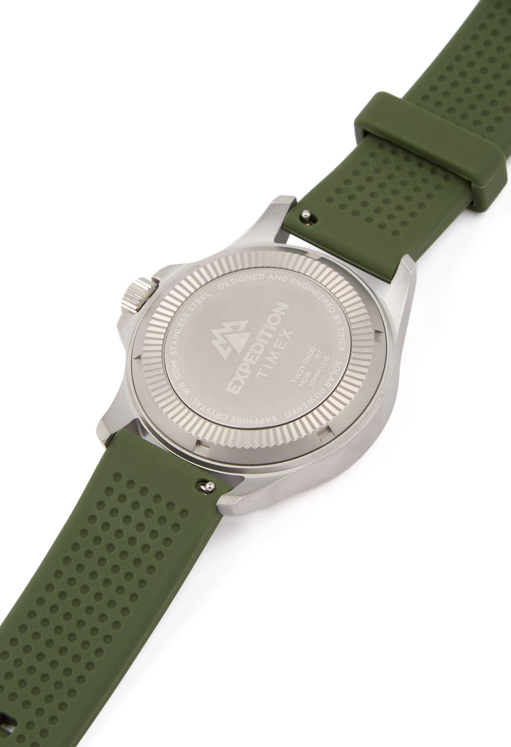 Timex Expedition Field Post Solar 41mm Watch - Black / Stainless Steel / Green
