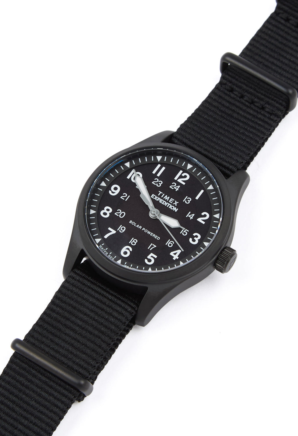 Timex Expedition Field Post Solar 36mm Watch - Black / Black / Black