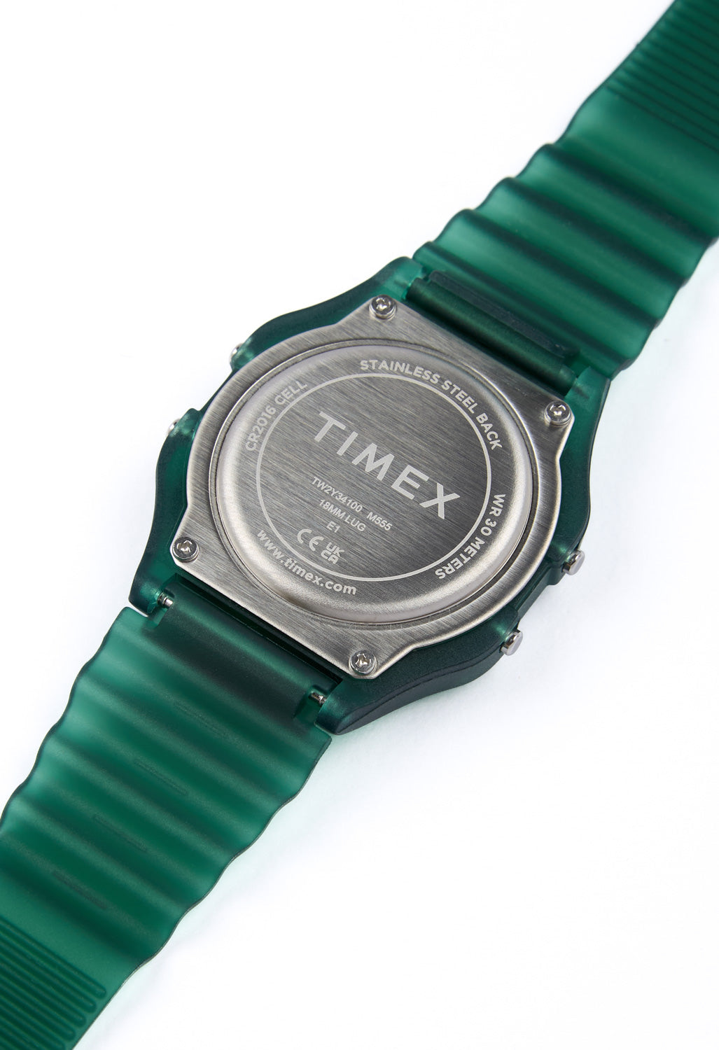 Timex 80 Translucent 34mm Watch - Green / Green