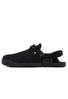 Bedrock Sandals Mountain Clog - Obsidian Black Synthetic Suede