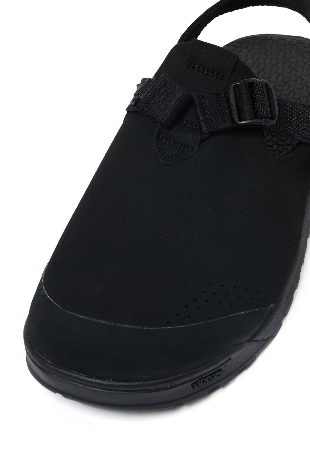 Bedrock Sandals Mountain Clog - Obsidian Black Synthetic Suede