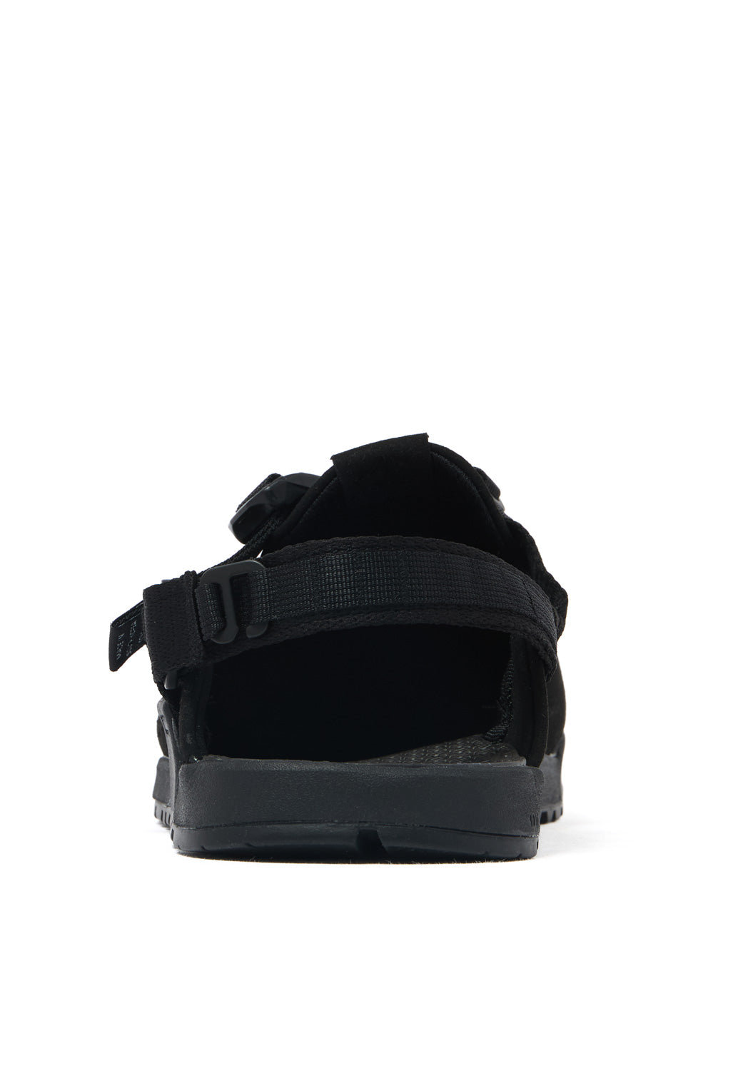Bedrock Sandals Mountain Clog - Obsidian Black Synthetic Suede