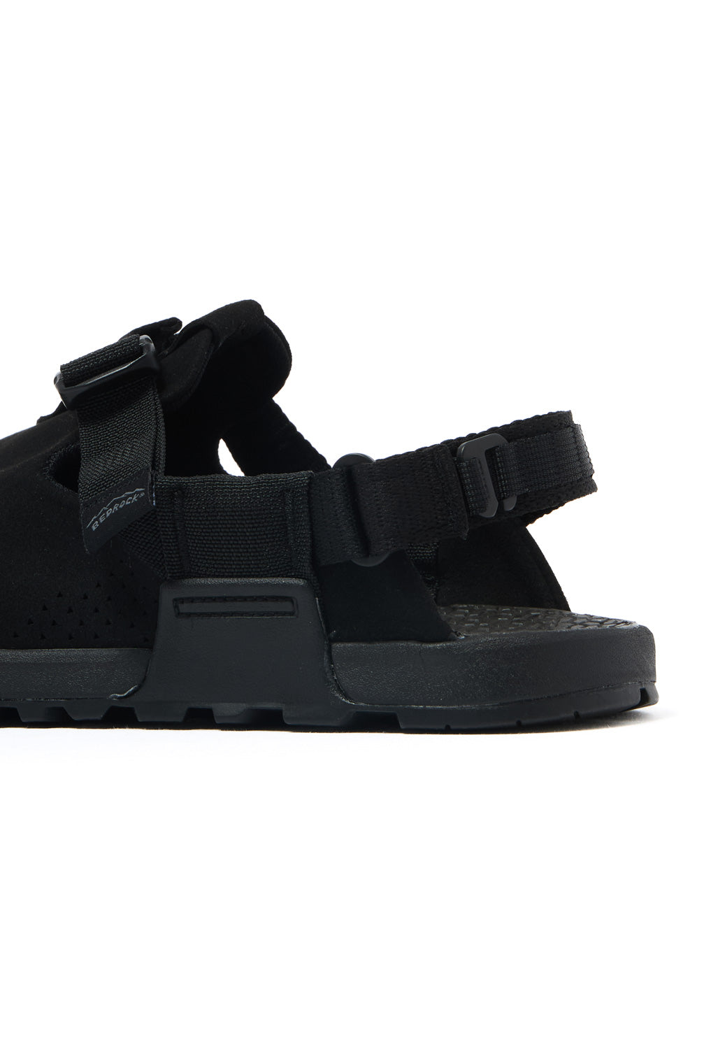 Bedrock Sandals Mountain Clog - Obsidian Black Synthetic Suede