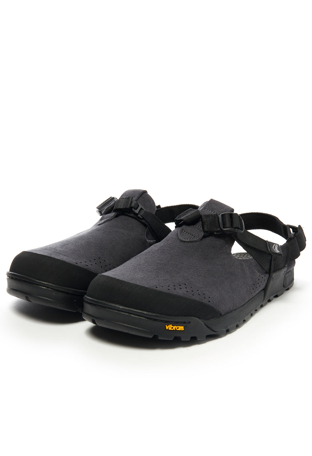 Bedrock Sandals Mountain Clog - Grey Synthetic Suede