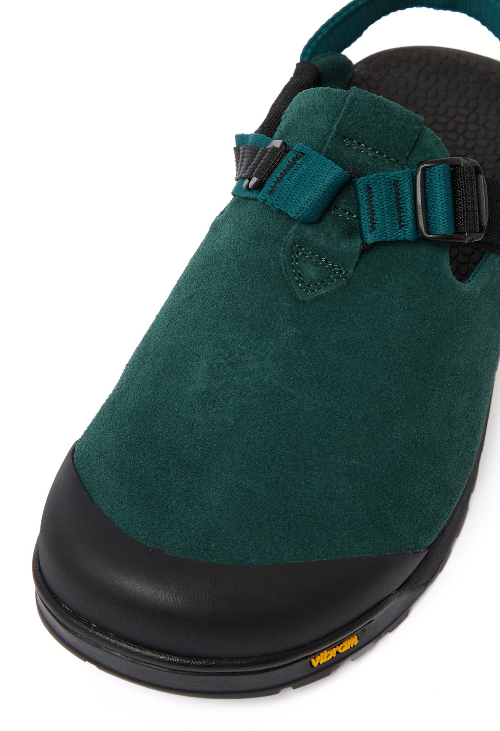 Bedrock Sandals Mountain Clogs - Cascade Green Suede