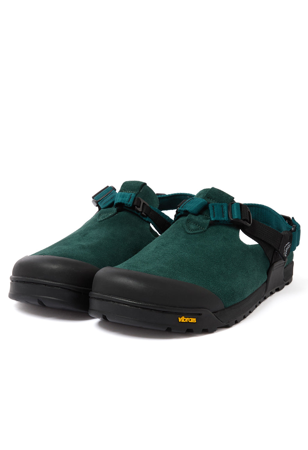 Bedrock Sandals Mountain Clogs - Cascade Green Suede