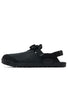 Bedrock Sandals Mountain Clog - Obsidian Dark Grey Nubuck Leather
