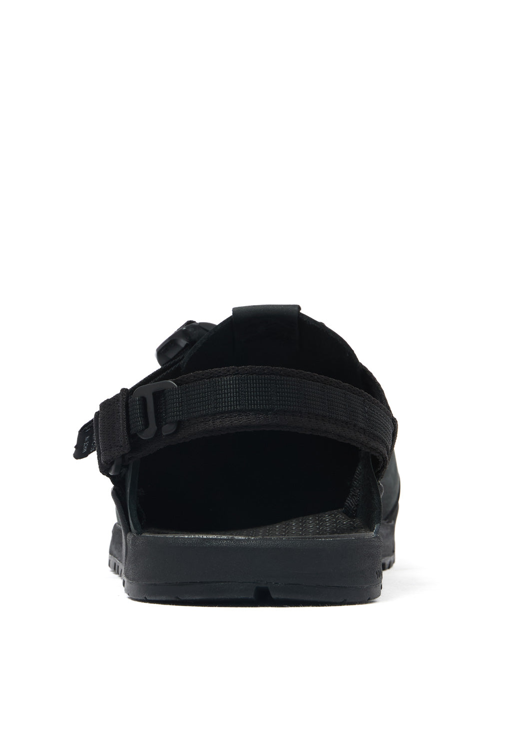 Bedrock Sandals Mountain Clog - Obsidian Dark Grey Nubuck Leather