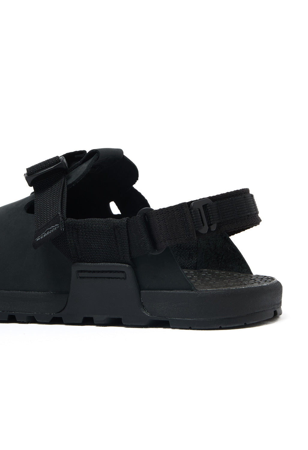 Db Rocker Sandals Bedrock Sandals Mountain Clog - Obsidian Dark Grey Nubuck Leather ...