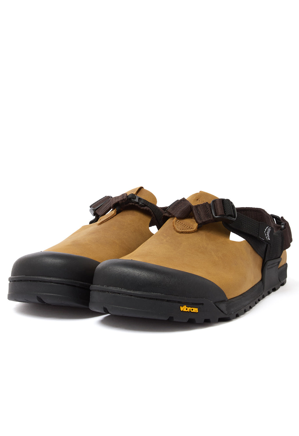 Bedrock Sandals Mountain Clog - Brown Nubuck Leather