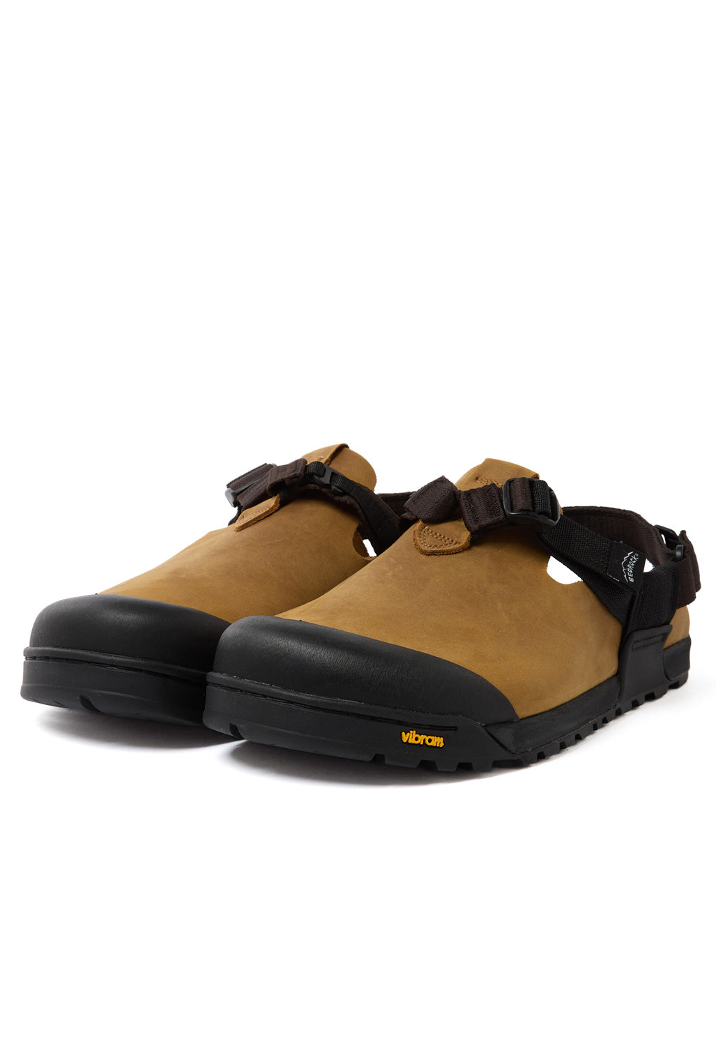 Bedrock Sandals Mountain Clogs - Brown Nubuck Leather