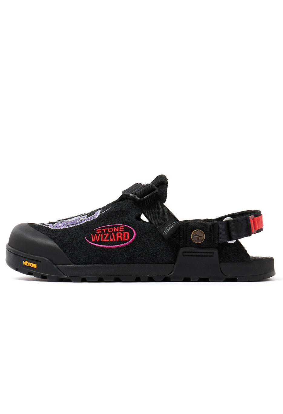 Bedrock Sandals x High Wizard Stone Wizard Clogs - Black