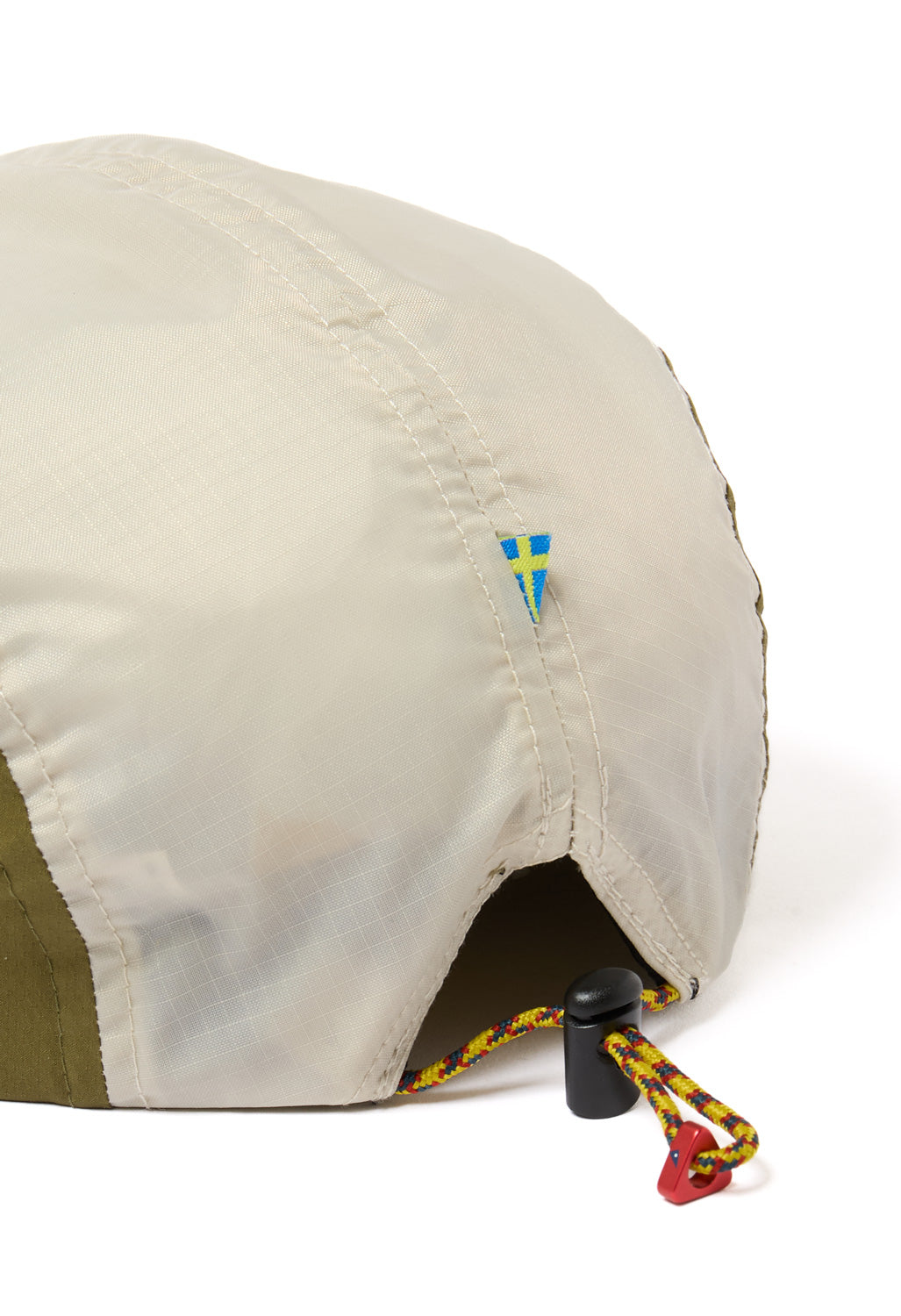 Klattermusen Runa Five Panel Cap - Putty Grey / Olive