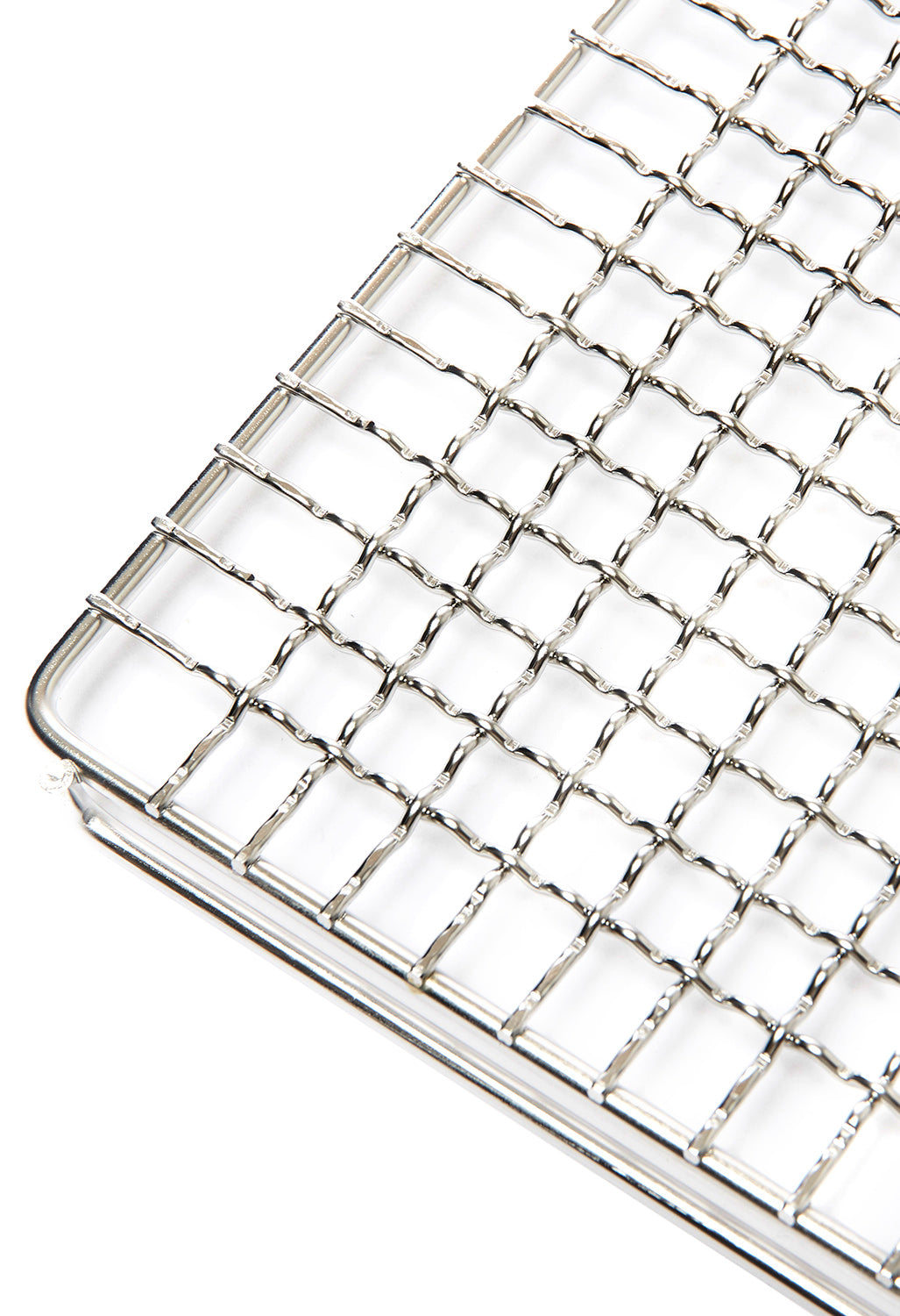 Snow Peak Grill Stainless Half Pro - Silver