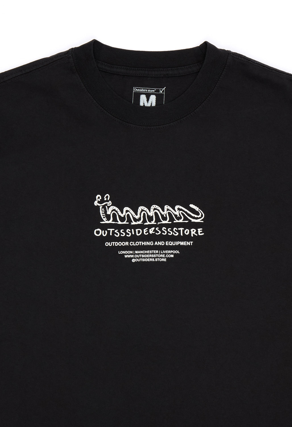 Outsiders Outsssiders Tee - Washed Black