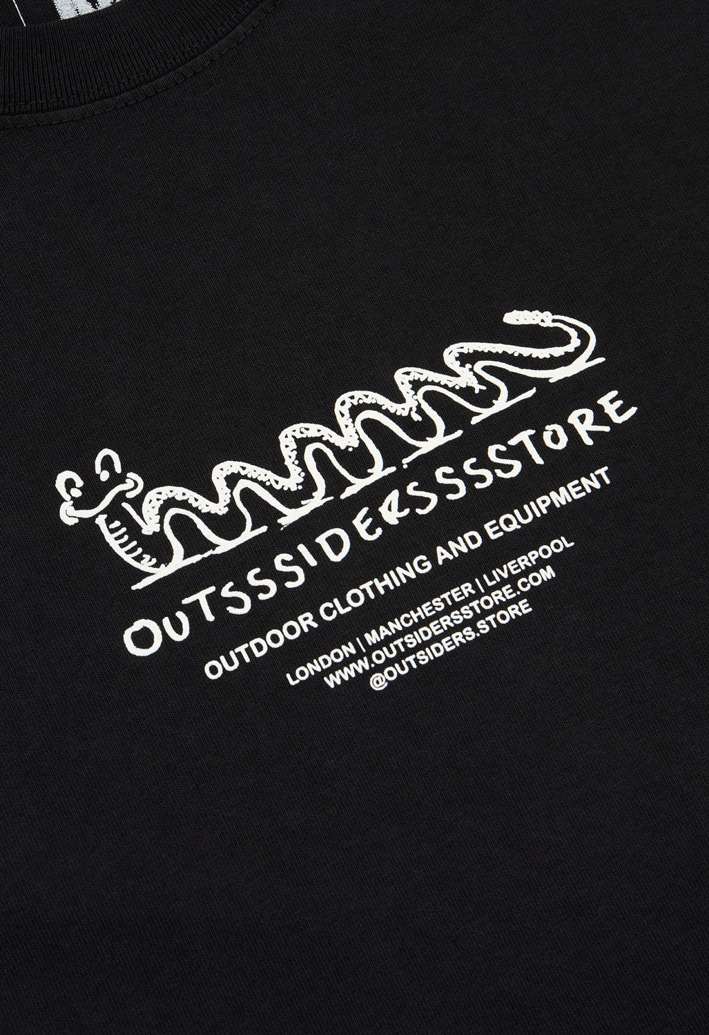 Outsiders Outsssiders Tee - Washed Black