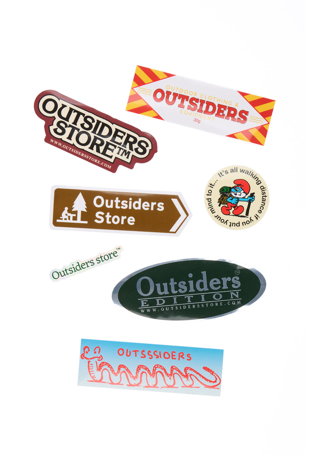 Outsiders Sticker Pack #2