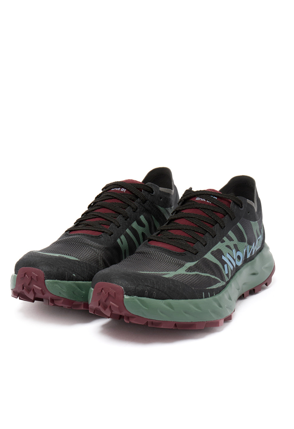 Nnormal Kjerag Brut Trainers - Red / Green