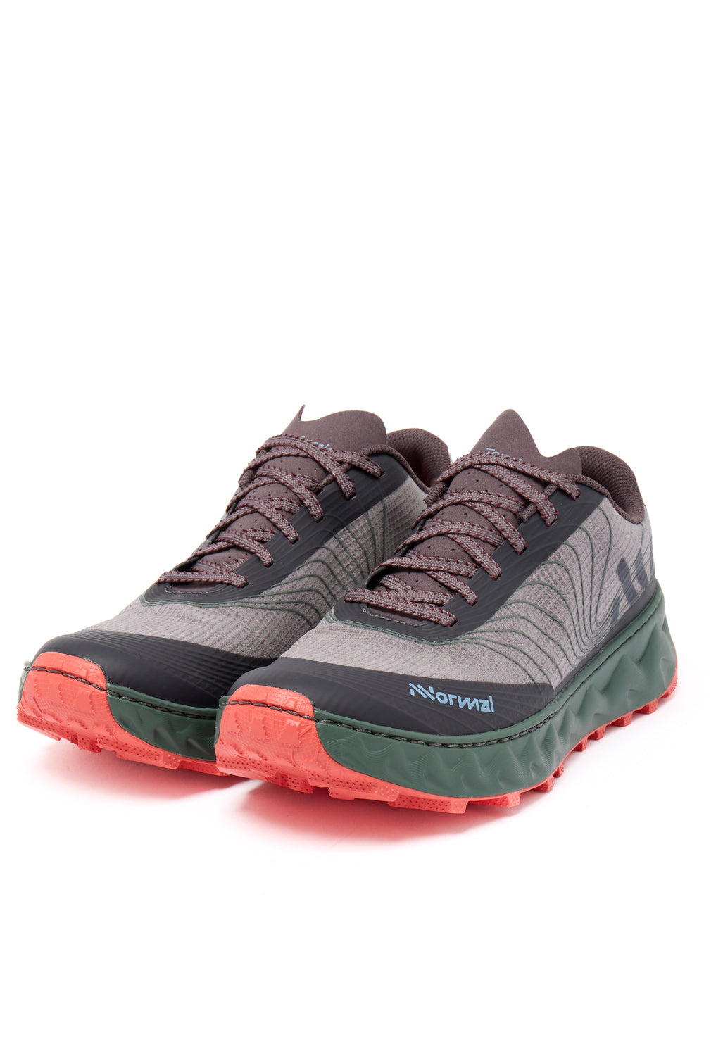 Nnormal Tomir 2.0 Trainers - Burgundy / Red