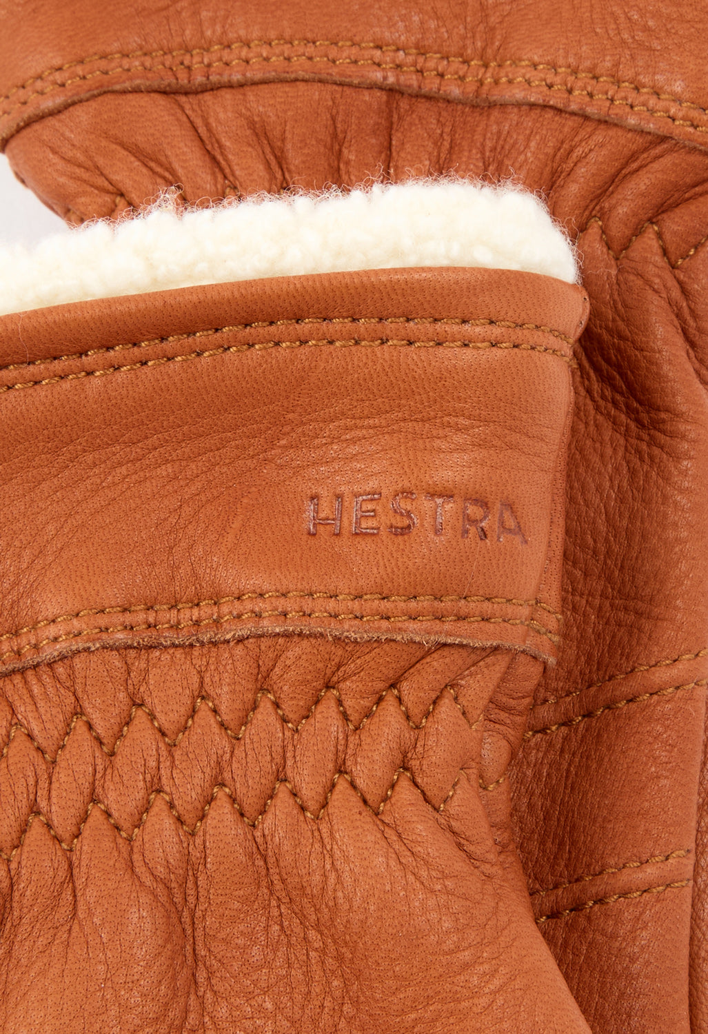 Hestra Buvika Deerskin Gloves - Cork