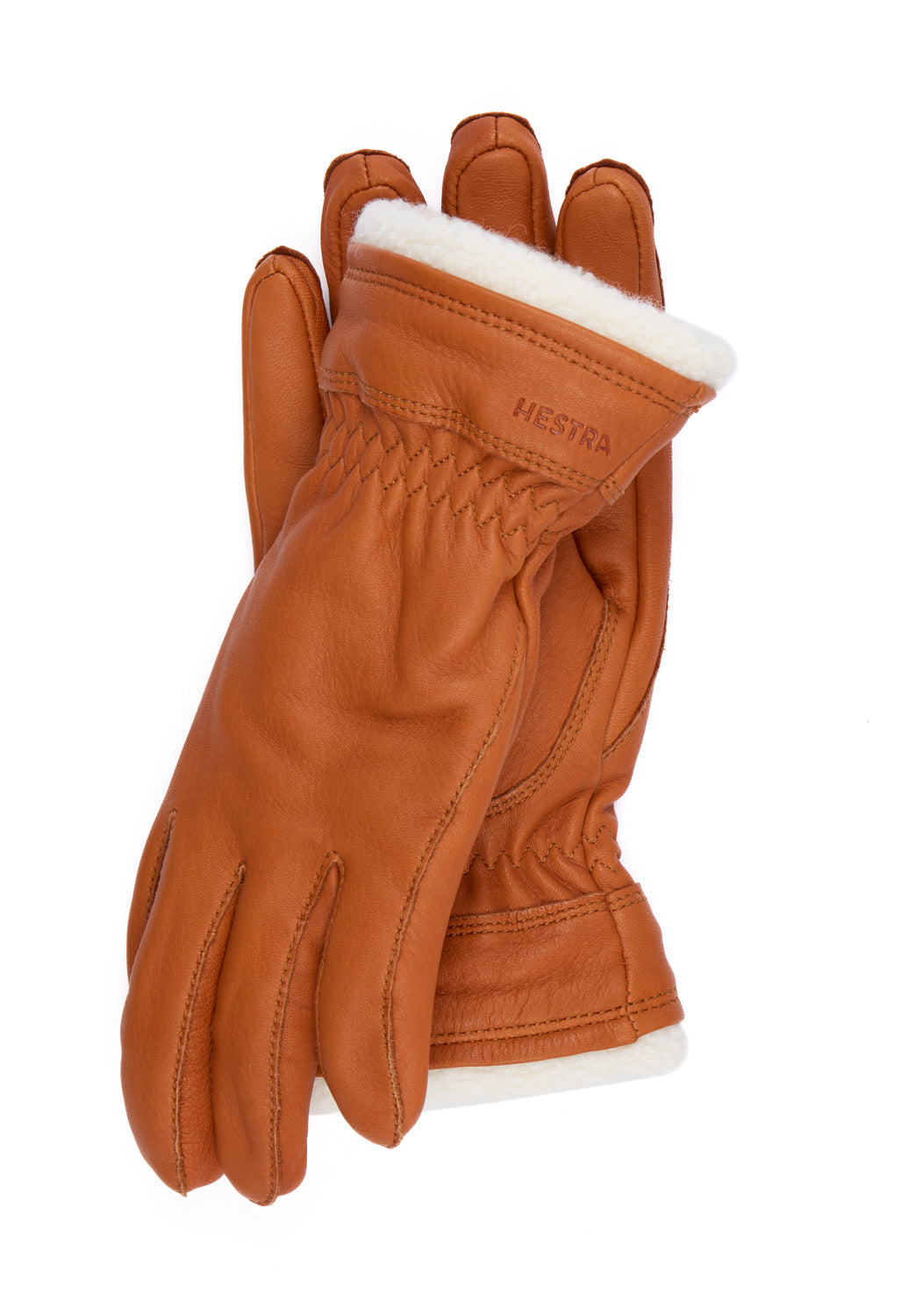 Hestra Buvika Deerskin Gloves - Cork