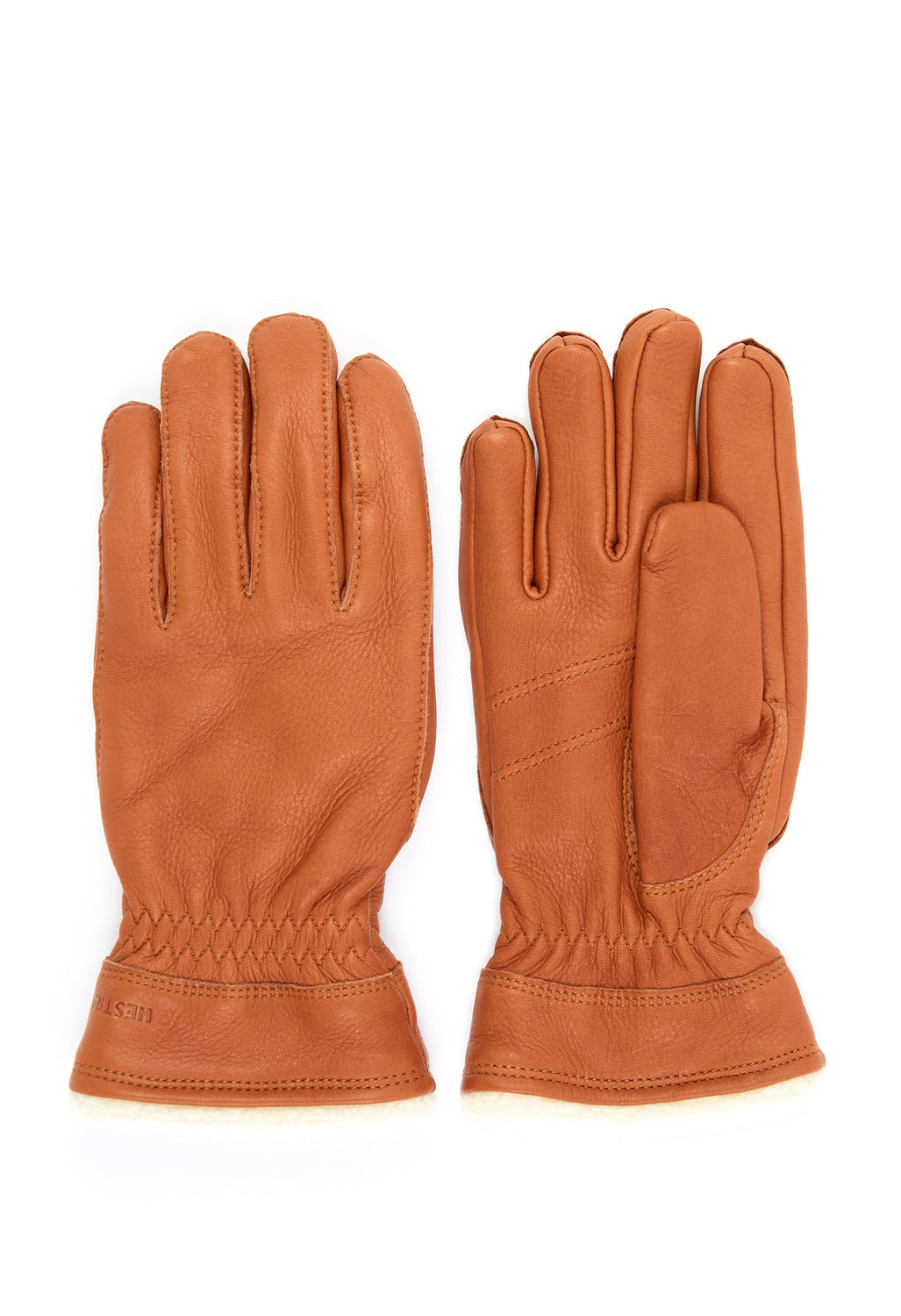 Hestra Buvika Deerskin Gloves - Cork