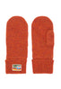 Hestra Raggwool Mitts - Brick red