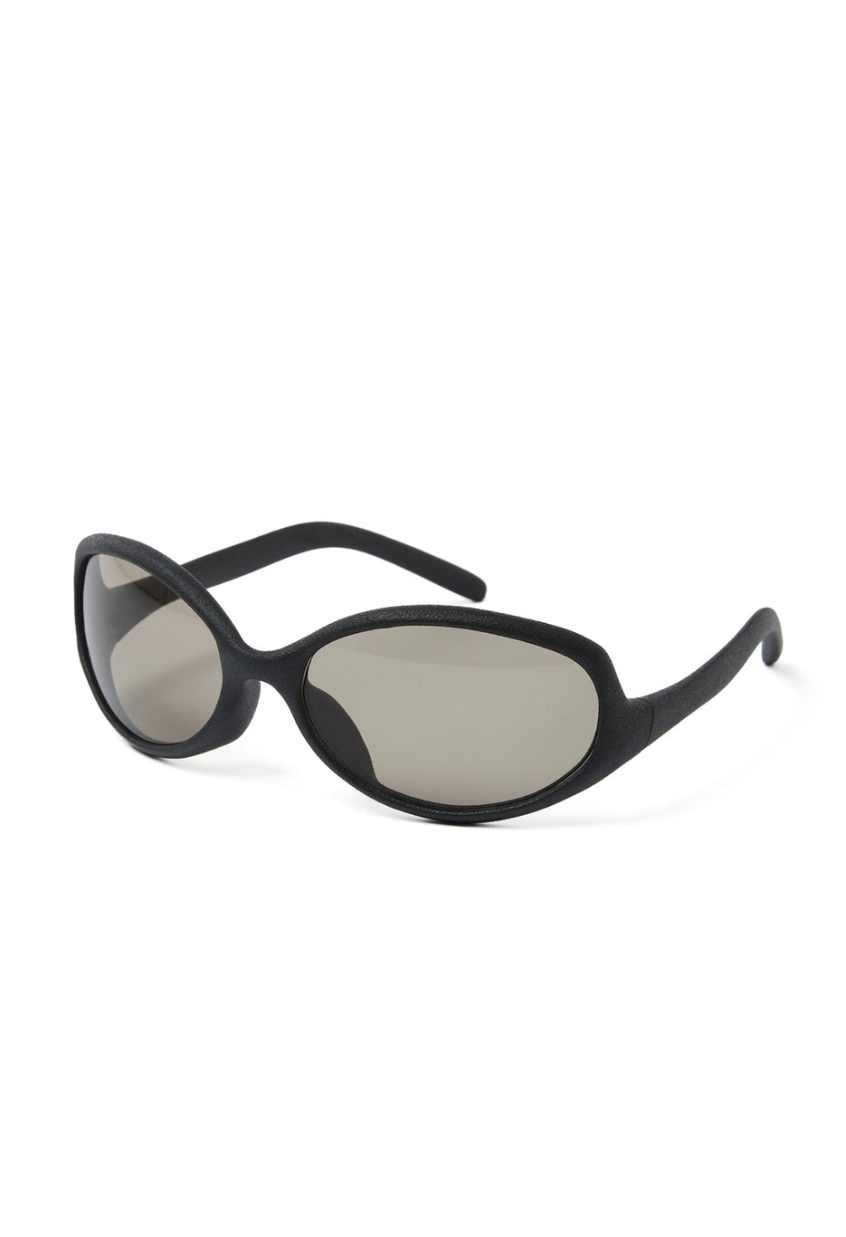 Abicsi Temple Sunglasses - Black / Brown