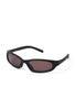 Abicsi Clover Sunglasses - Black / Rose
