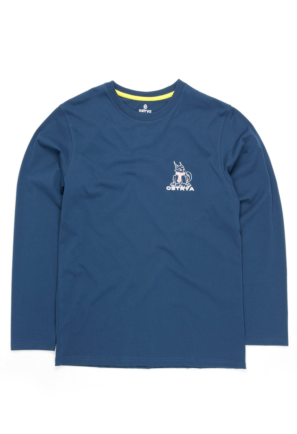 Ostrya Men's Lynx Long Sleeved Equi-Tee - Navy